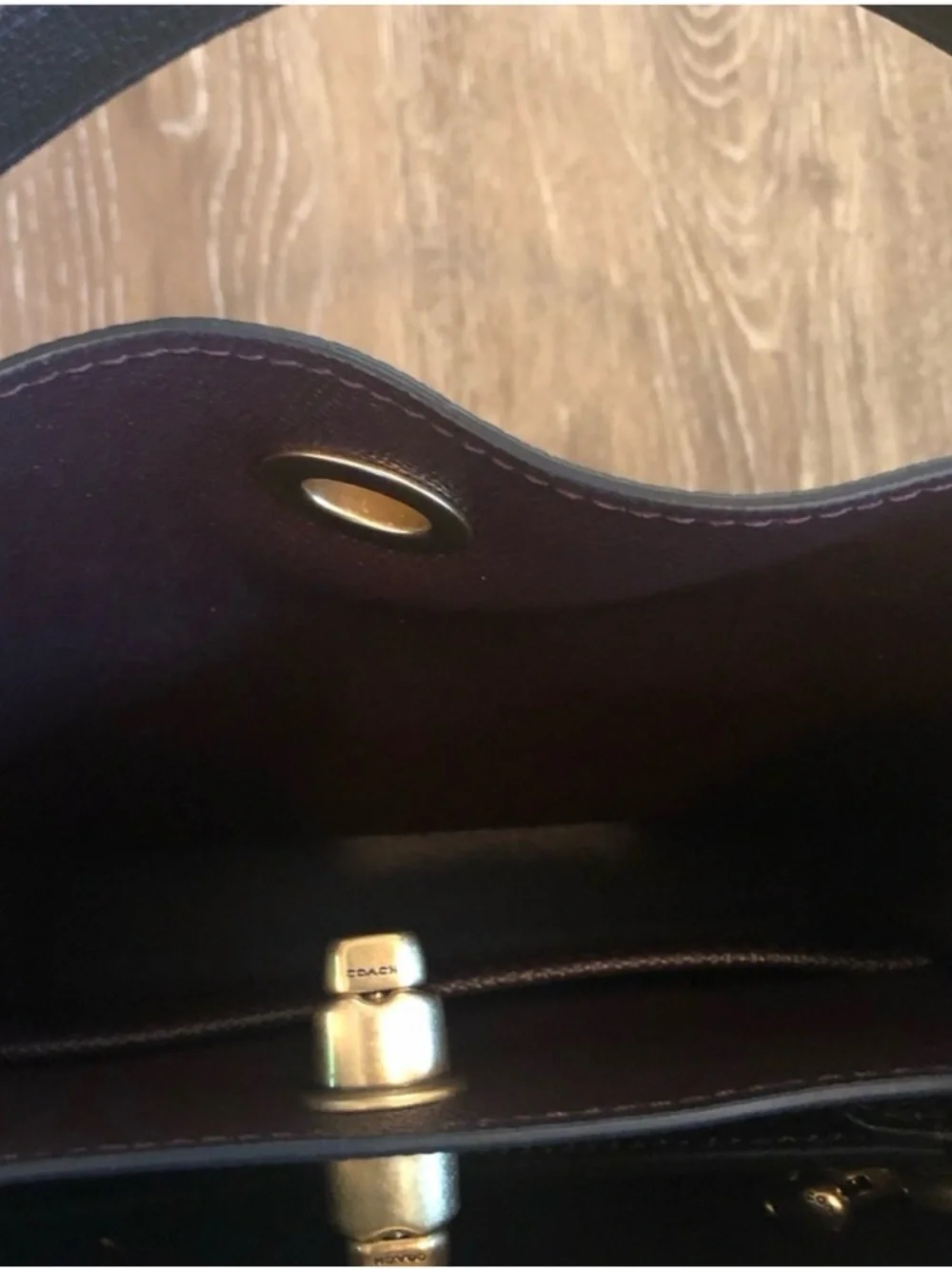 Coach Charlie Bucket Bag 21 in black - Picture 8 of 9
